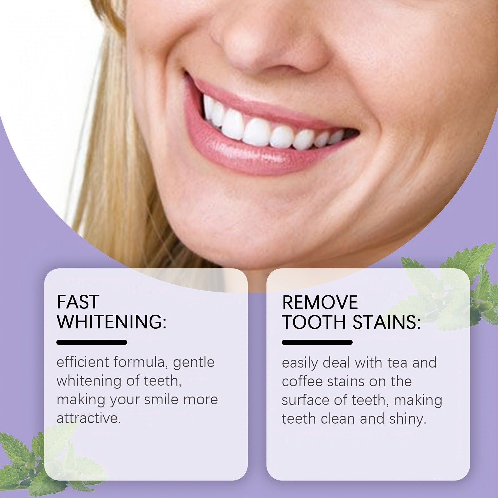 SwiftShip Purple Teeth Whitening Strips
