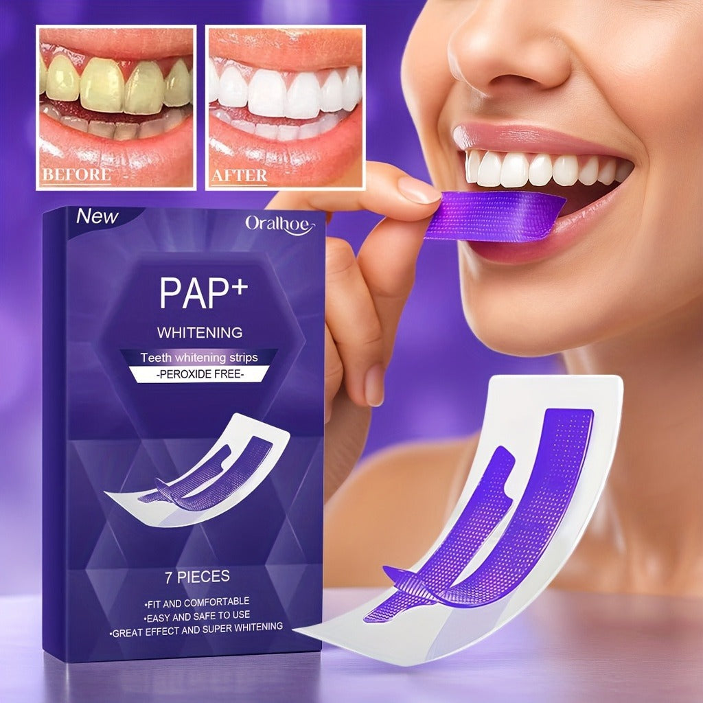 SwiftShip Purple Teeth Whitening Strips